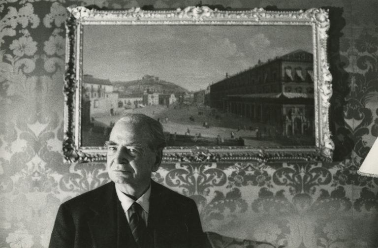 Raffaele Mattioli a Roma, 1966. Archivio Storico Intesa Sanpaolo